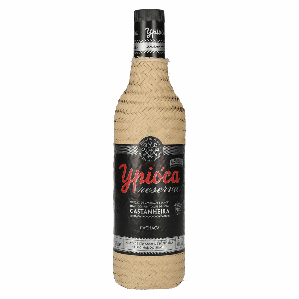 Ypioca Empalhada Castanheira Prata Cachaca Reserva