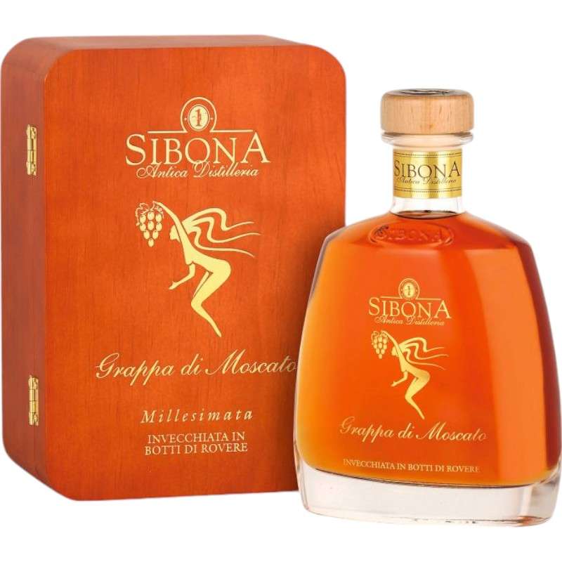 Sibona Grappa di Moscato Millesimata Riserva