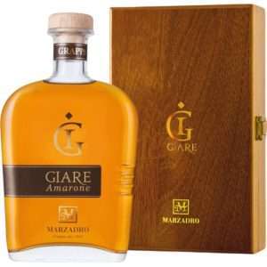 Grappa Marzadro Giare Amarone Confezione in Legno cl.70