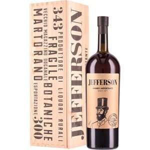 Amaro Jefferson Cassetta Legno Jefferson Importante cl.70