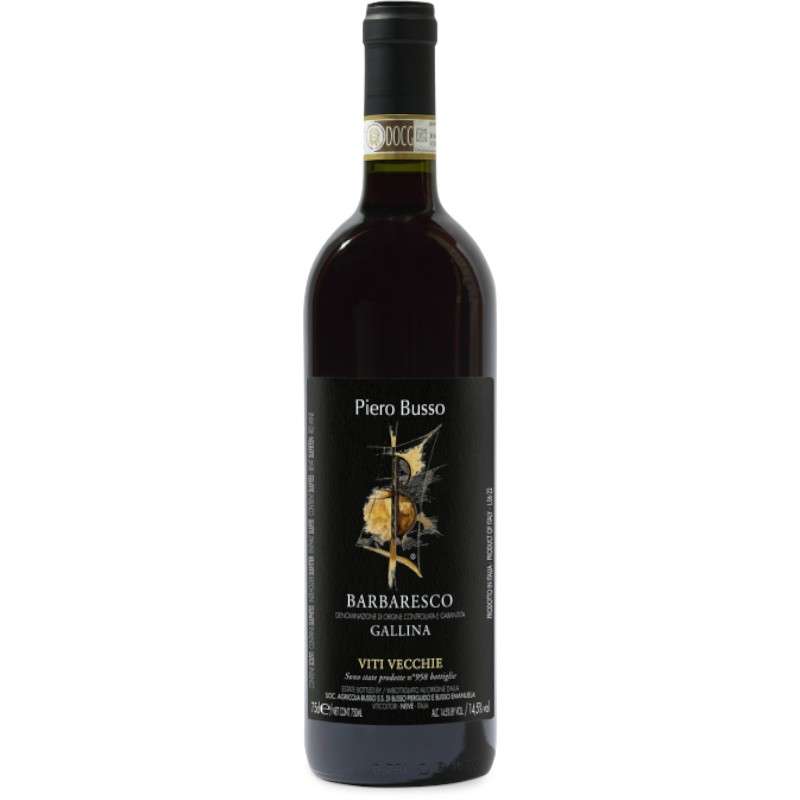 Piero Busso Barbaresco Gallina Viti Vecchie