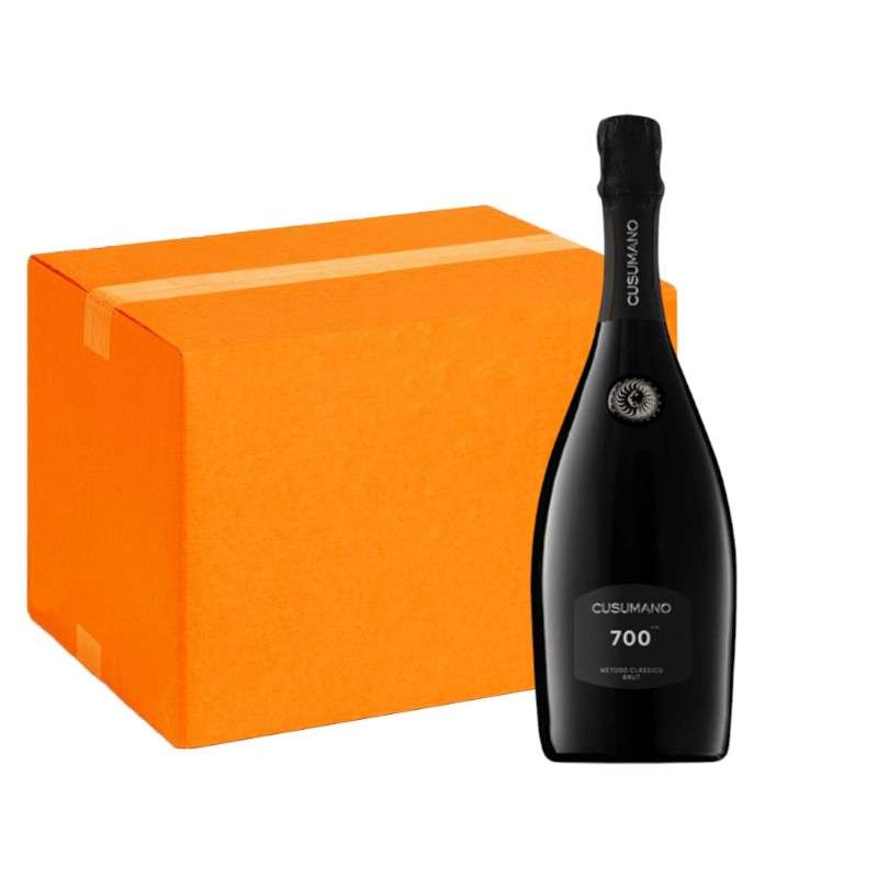 Cusumano Metodo Classico 700 Brut Sicilia (6 Bottiglie)